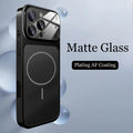 Funda para MagSafe con acabado mate para iPhone 17 Air 16 15 14 13 Pro Max Funda Wireless. Cubierta magnética dura de carga.